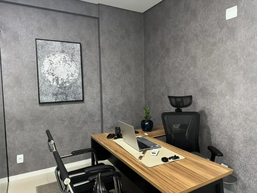 Sala de atendimento reservada da Lívia Garcia Advocacia